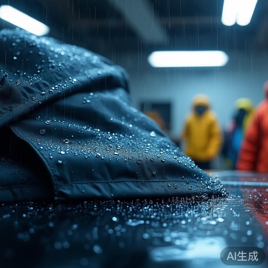 冲锋衣防水指数的数字游戏